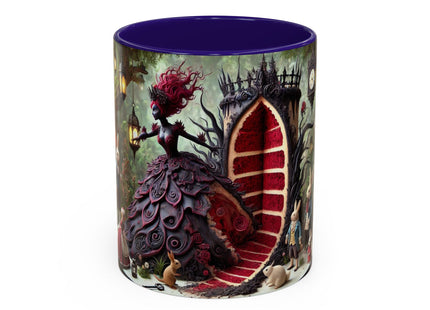 Malice in Wonderland – Gothic Halloween Colorful Mugs (11oz, 15oz)