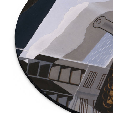 Open Window by Juan Gris Mouse Pad, Round and Rectangle