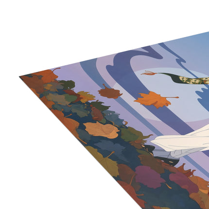 🎻🍂 The Autumn Serenade Postcard Bundles – Art Deco Musical Elegance