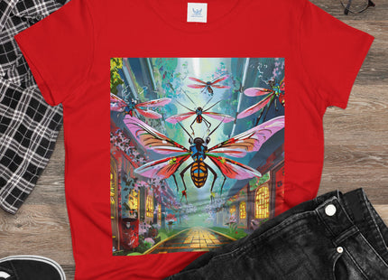 Neon Swarm Cotton Tee