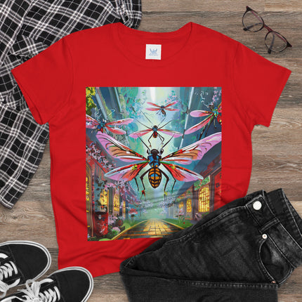 Neon Swarm Cotton Tee