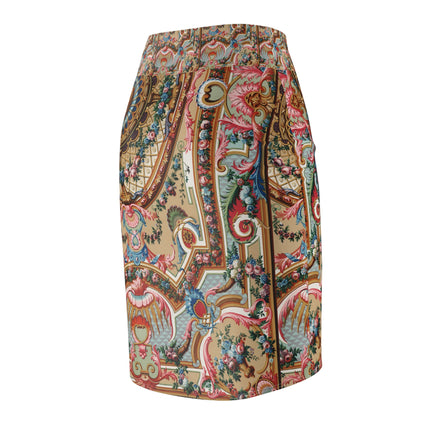 L'Ornement Polychrome by Albert Racine Women's Pencil Skirt (AOP)