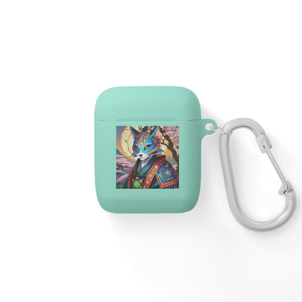 Cyberpunk Samurai AirPods Case Cover