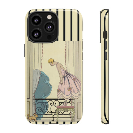 Falbalas et fanfreluches, La Souris by George Barbier Phone Cases