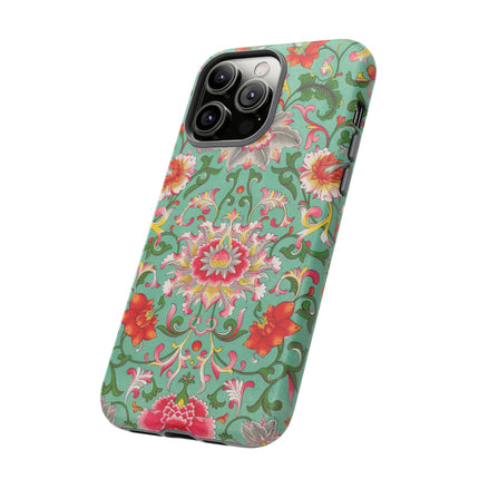 Colorful Floral Pattern by Owen Jones Phone Cases
