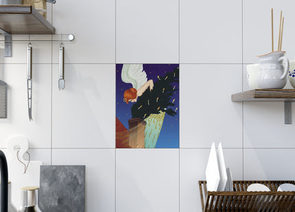 The Christmas Angel Ceramic Tile