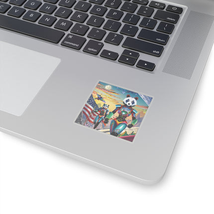 Cyber Punk Robots Kiss-Cut Stickers (4 Sizes)