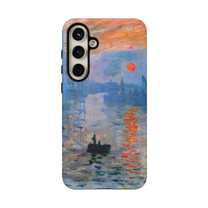 Sunrise by Claude Monet Phone Cases
