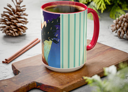 The Christmas Angel Colorful Mugs (11oz, 15oz)
