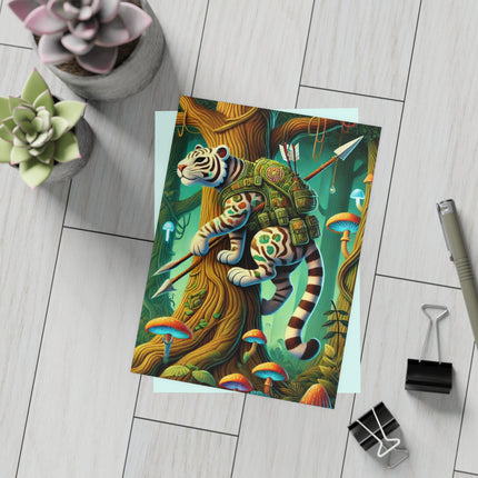 Silent Stripes Postcard Bundles (envelopes included) - Bundles of 10, 30, 50 Pieces