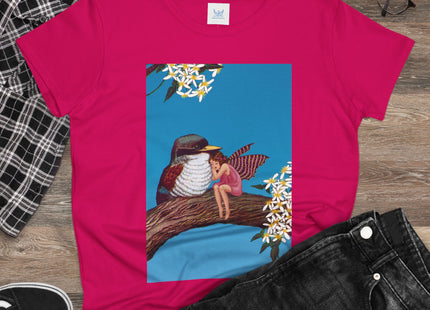 Magnolia Fairy and the Woodland Bird Cotton Tee