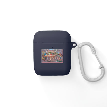 A Fairy's Whimsical Tea Party AirPods Case