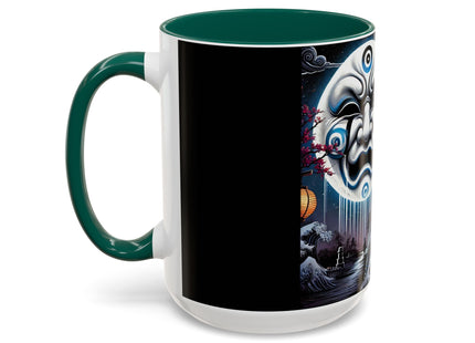 Geisha’s Black Ink Tears Colorful Mugs (11oz, 15oz)