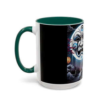 Geisha’s Black Ink Tears Colorful Mugs (11oz, 15oz)