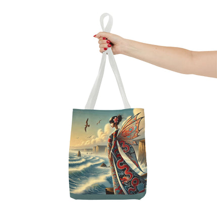 The Coastal Fairy Tote Bag – Serene Grace & Oceanic Magic