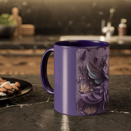 Lavender Fairy Colorful Mugs (11oz, 15oz)