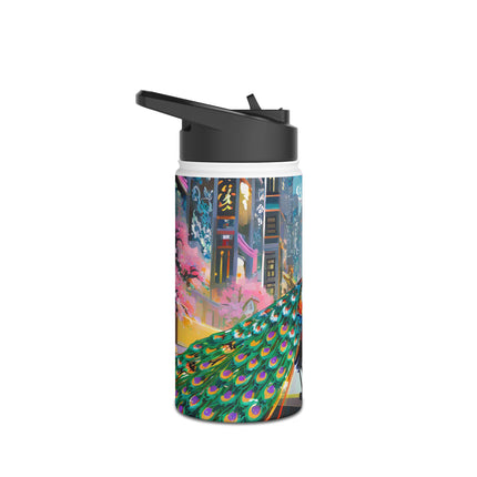 Techno Plumes Stainless Steel Water Bottle