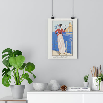 Costume de Yacht by George Barbier Giclée Art Print