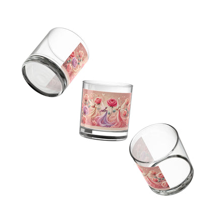 Whimsical Fairies Rocks Glass, 10oz