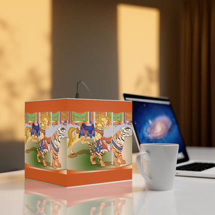 Carousel Splendor Light Cube Lamp