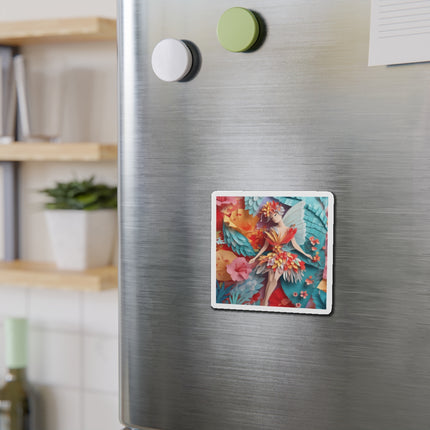 Hibiscus Fairy Die-Cut Magnets (4 Sizes)