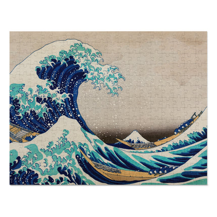 The Great Wave off Kanagawa by Katsushika Hokusai Puzzle (30, 110, 252, 500-Piece)