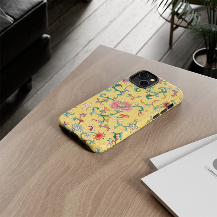 Flower Illustration by Owen Jones Phone Cases