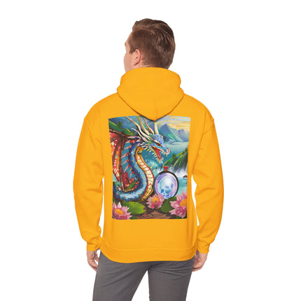 Wisdom’s Guardian Dragon – Heavy Blend™ Hooded Sweatshirt