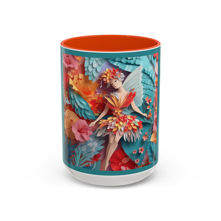 Hibiscus Fairy Colorful Mugs (11oz, 15oz)