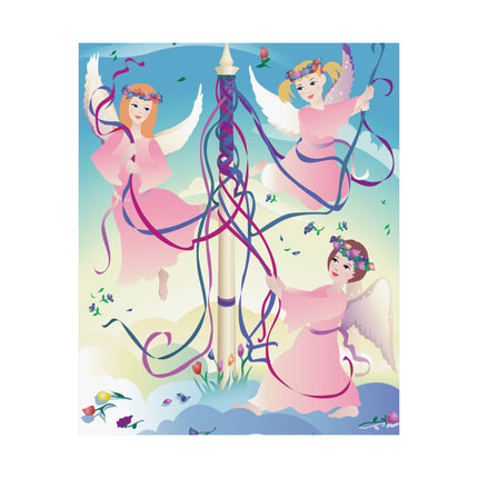 Angelic Revelry Premium Matte Vertical Posters