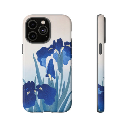 Iris Flowers by Ohara Koson Phone Cases