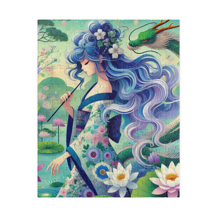 Fairy of the Koi Pond Puzzle (110, 252, 520-piece)