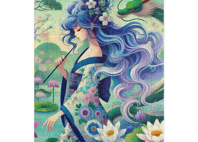 Fairy of the Koi Pond Puzzle (110, 252, 520-piece)