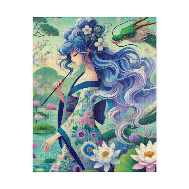 Fairy of the Koi Pond Puzzle (110, 252, 520-piece)