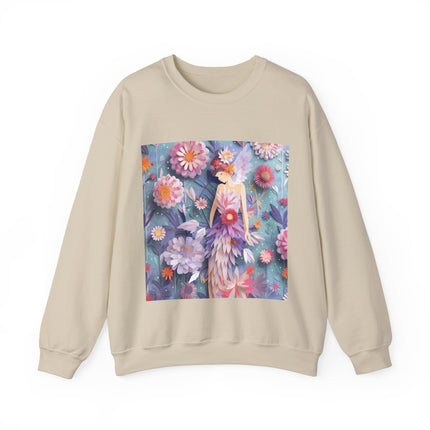 Aster Fairy Unisex Heavy Blend™ Crewneck Sweatshirt