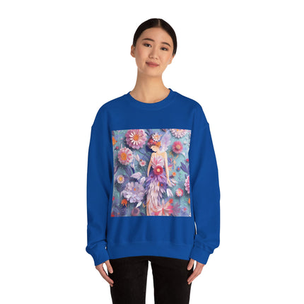 Aster Fairy Unisex Heavy Blend™ Crewneck Sweatshirt