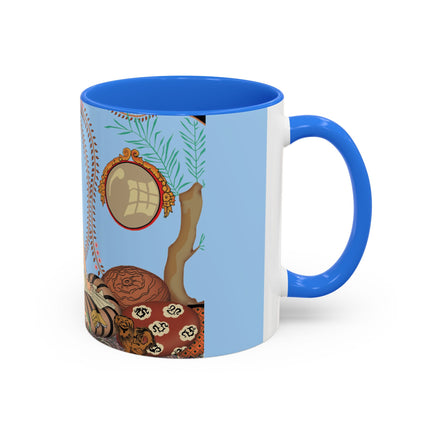 Minuit … ou l’appartement à la mode by George Barbier Colorful Mugs (11oz, 15oz)