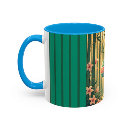 Geisha Kitten’s Easter Stroll Colorful Mugs (11oz, 15oz)