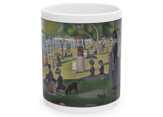 A Sunday on La Grande Jatte by Georges Seurat Ceramic Mug (11oz, 15oz)