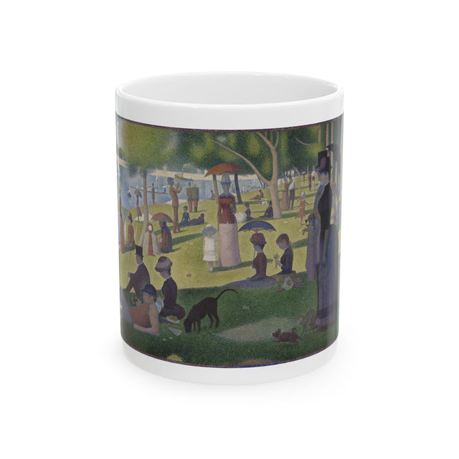 A Sunday on La Grande Jatte by Georges Seurat Ceramic Mug (11oz, 15oz)