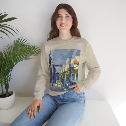 Gallery of a Moroccan Riad by George Gaudion Heavy Blend™ Crewneck Sweatshirt