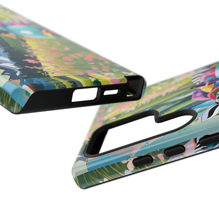 Stripes on Wheels Phone Cases