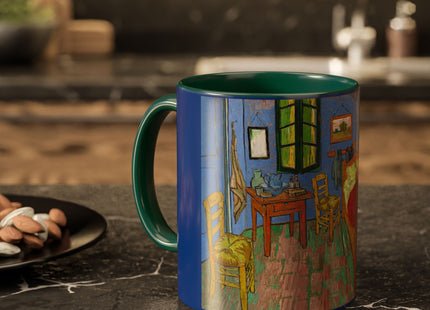 The Bedroom by Vincent van Gogh Colorful Mugs (11oz, 15oz)