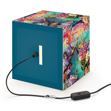 Golden Wisteria Symphony Light Cube Lamp