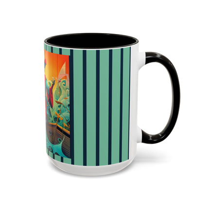 Skeleton Crew of the Misty Seas Colorful Mugs (11oz, 15oz)