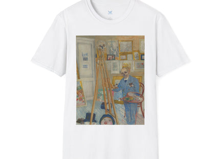 The Skeleton Painter by James Ensor Softstyle T-Shirt