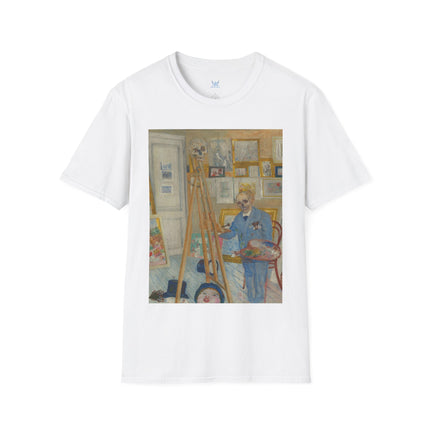 The Skeleton Painter by James Ensor Softstyle T-Shirt