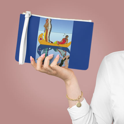 Le long du Missouri by George Barbier Clutch Bag