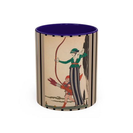 L'Arc Rouge by George Barbier Colorful Mugs (11oz, 15oz)