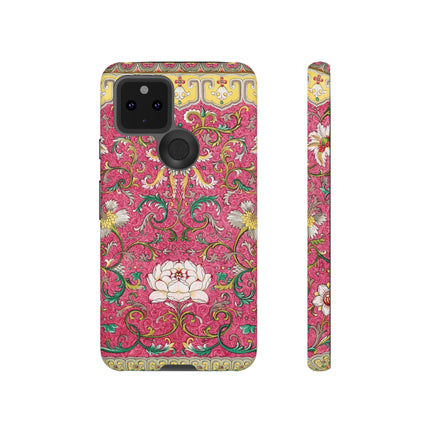 Pink Floral Pattern by Owen Jones Phone Cases